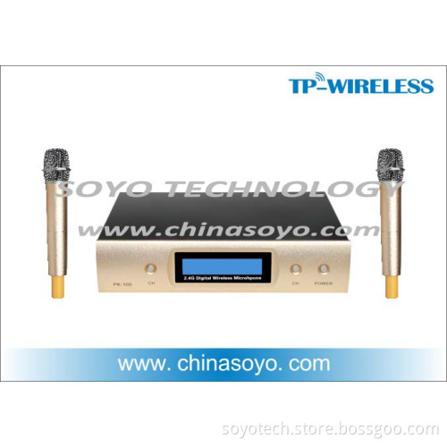 Wireless Microphone System for Conferences, Karaoke, Classrooms